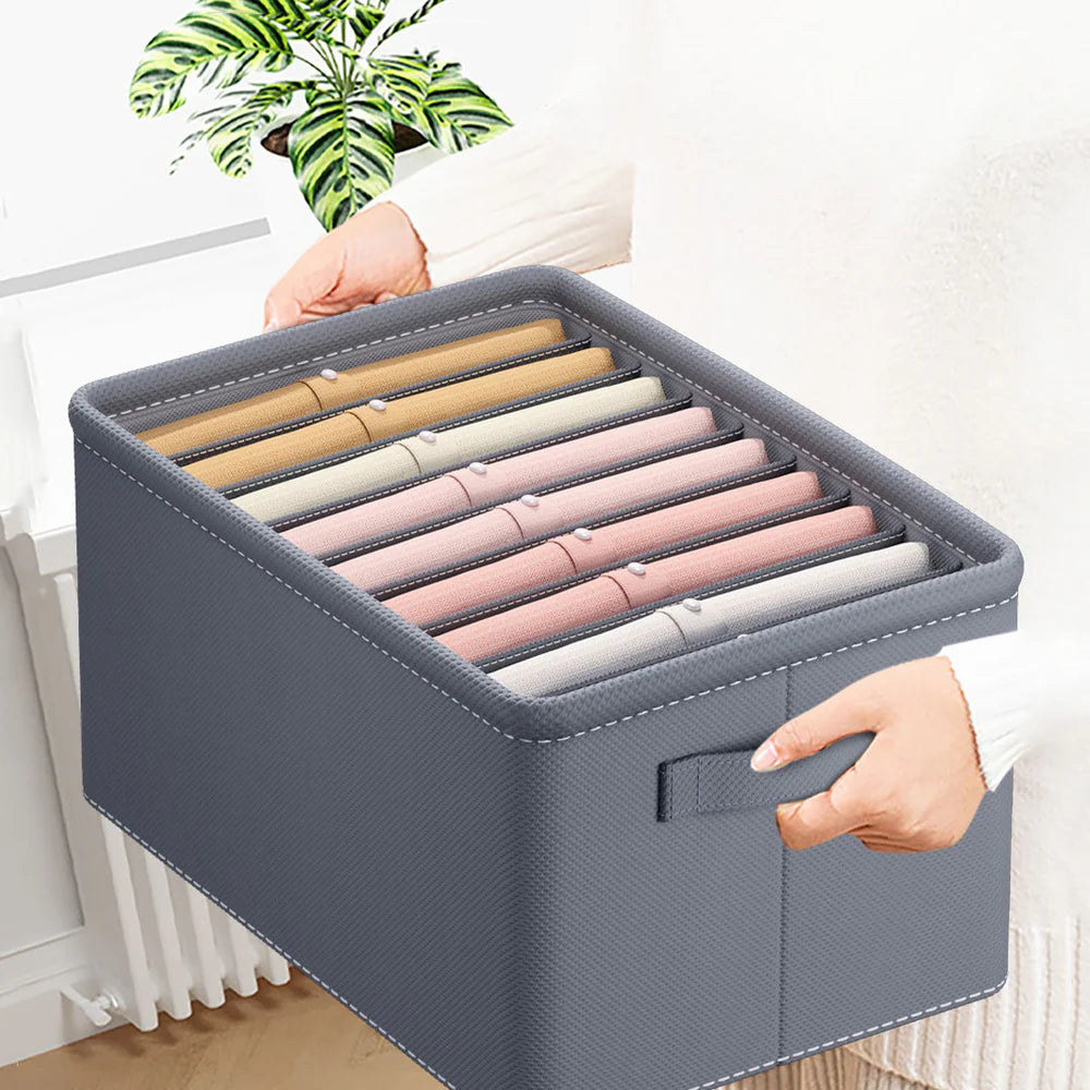 6 Grids Washable Wardrobe Clothes Organizer