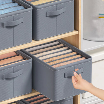 6 Grids Washable Wardrobe Clothes Organizer