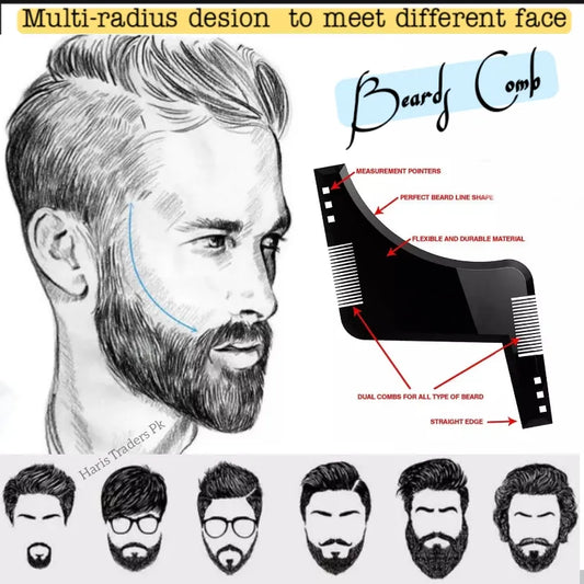 Double Side Beard Shaper