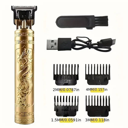 Dragon Design - Imported Professional Electric Hair Clipper Kit for Men