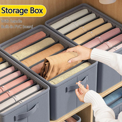 6 Grids Washable Wardrobe Clothes Organizer