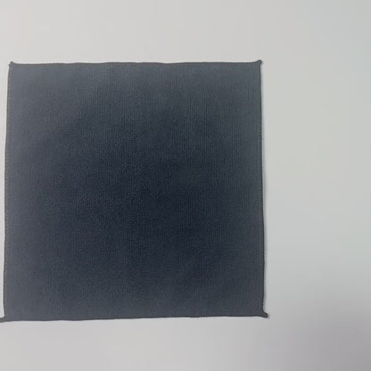 Pack of 2 - Microfiber Black Flat Cleaning Cloth